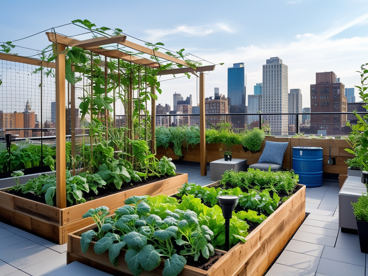 Leonardo_Phoenix_10_A_vibrant_urban_rooftop_transformed_into_a_1