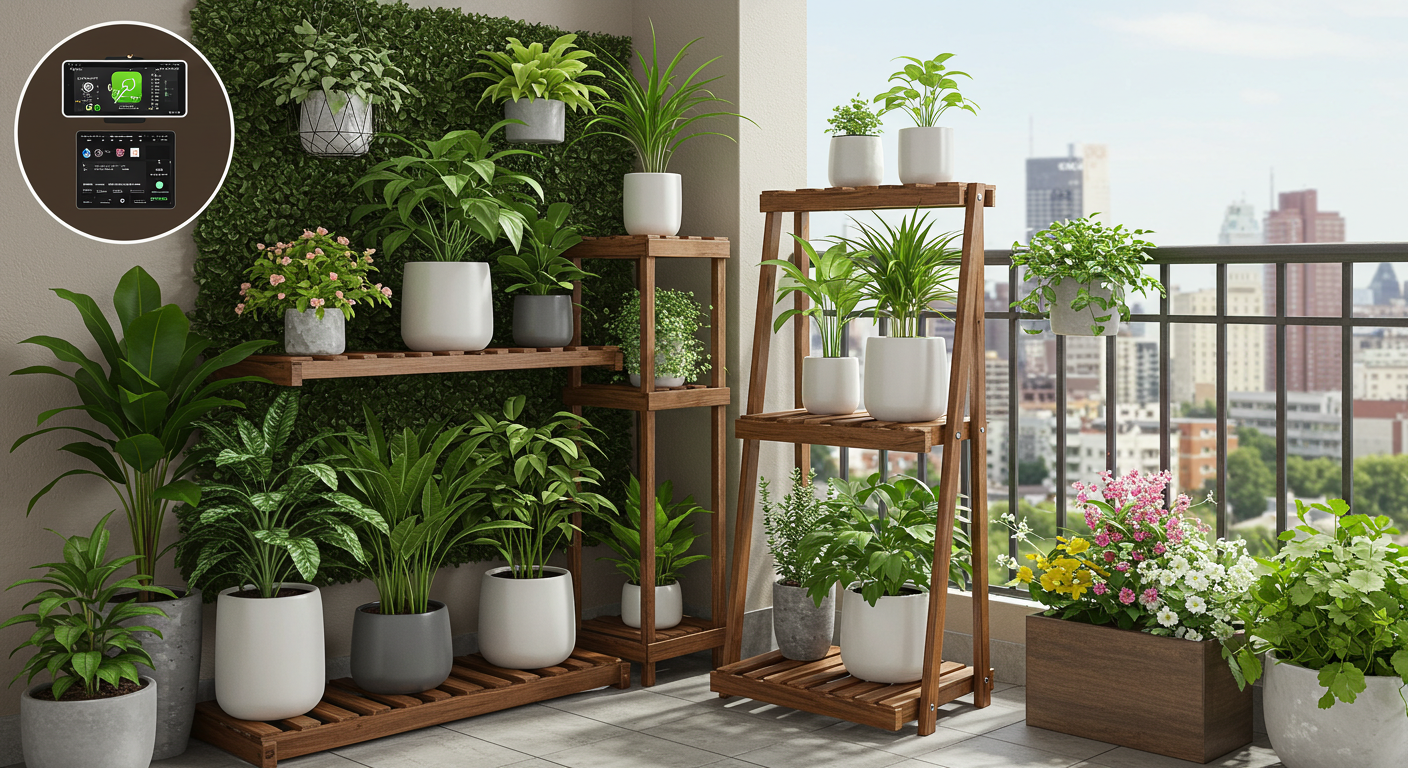 tall plant stands