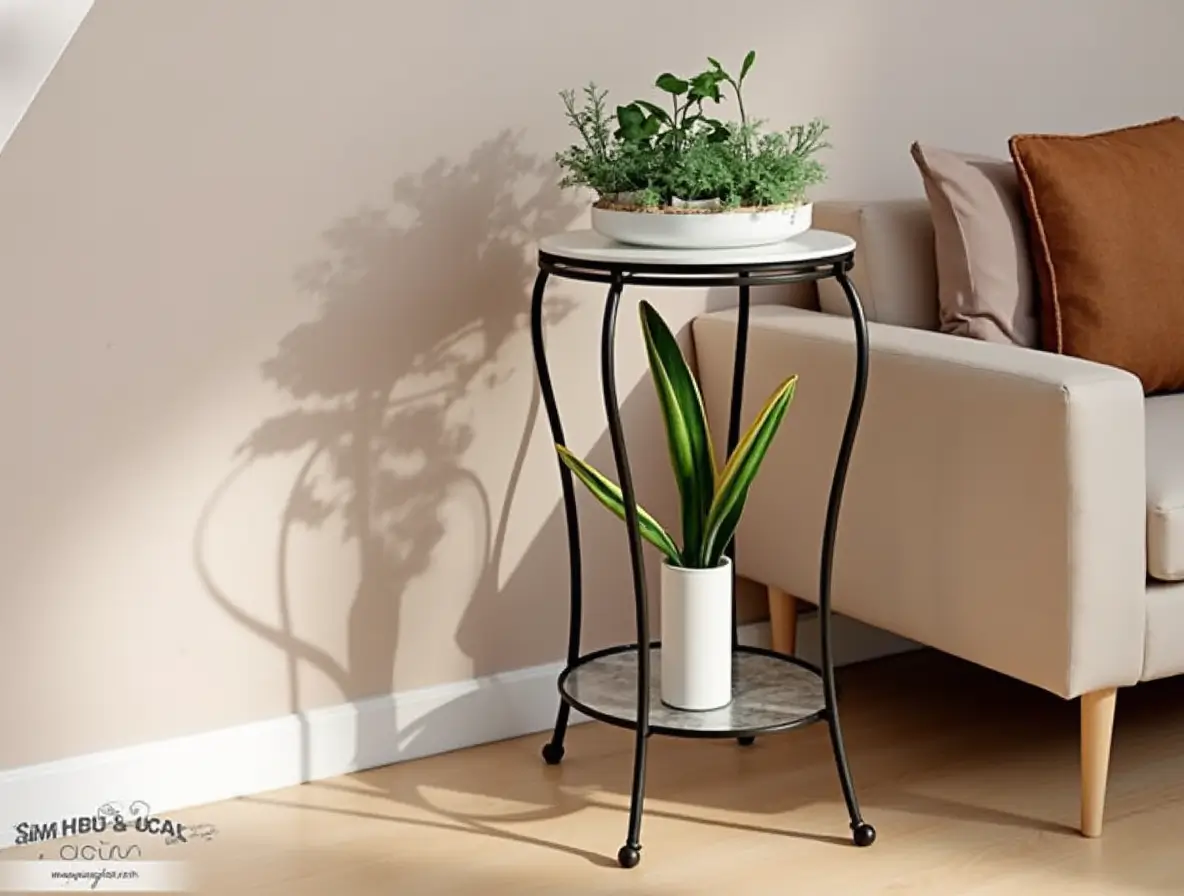 vintage plant stand