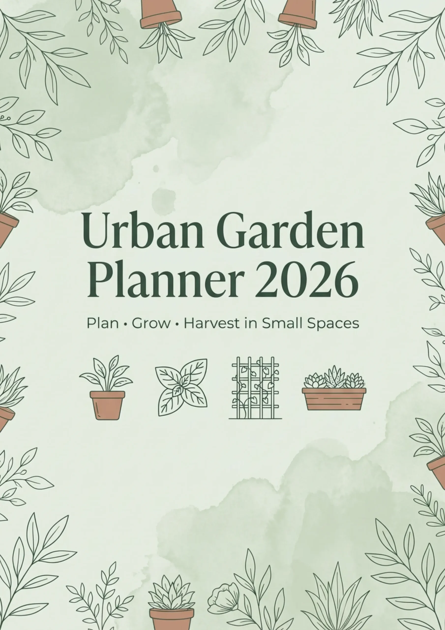urban gardening planner 2026